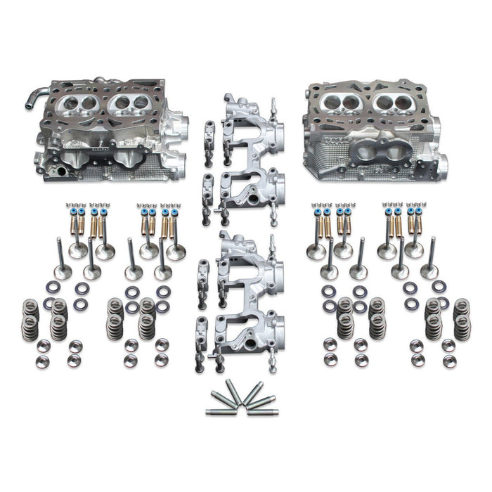 IAG 950 CNC Ported Race Cylinder Heads Package 2002-2014 WRX / 2004-2021 STI / 2005-2009 Legacy GT / 2004-2013 Forester XT - IAG-ENG-H950DE - Subimods.com