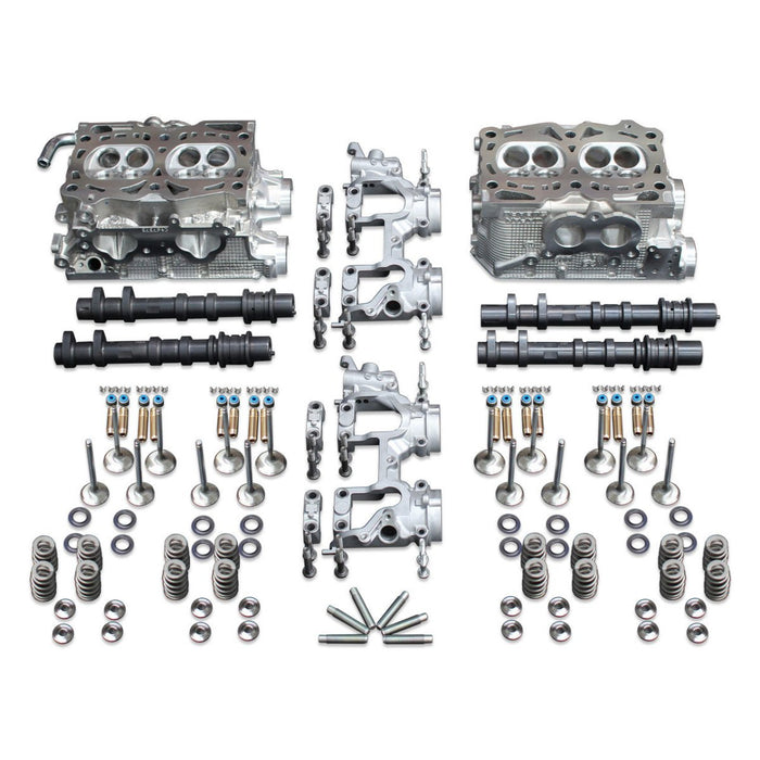 IAG 950 CNC Ported Race Cylinder Heads Package 2002-2014 WRX / 2004-2021 STI / 2005-2009 Legacy GT / 2004-2013 Forester XT - IAG-ENG-H950DE - Subimods.com