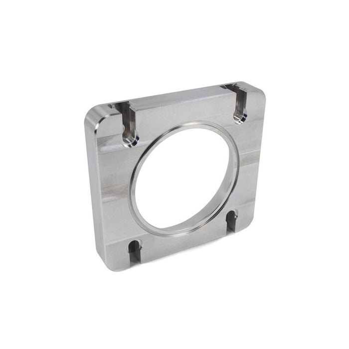 IAG Big Bore 76mm Throttle Body Adapter 2004–2021 STI / 2006–2007 WRX / 2004–2008 Forester XT w/ OEM STI / Cosworth / AMS Intake Manifolds - IAG-AFD-2020BK - Subimods.com