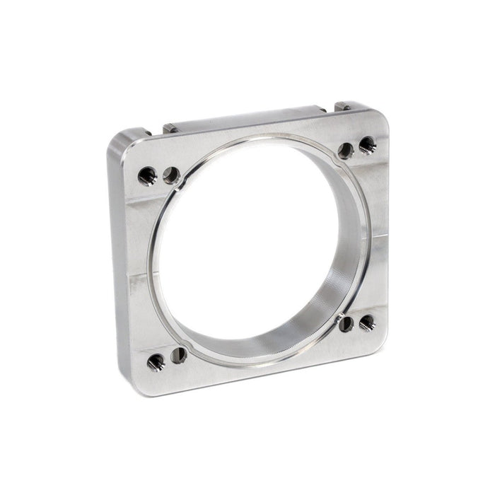 IAG Big Bore 76mm Throttle Body Adapter 2004–2021 STI / 2006–2007 WRX / 2004–2008 Forester XT w/ STI / Process West / Corsa Veloce Intake Manifolds - IAG-AFD-2021BK - Subimods.com