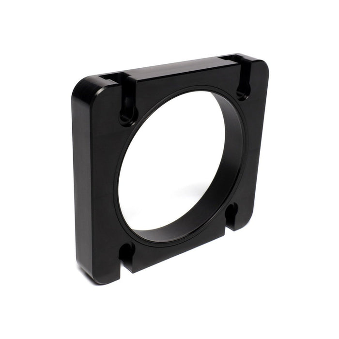 IAG Big Bore 76mm Throttle Body Adapter 2004–2021 STI / 2006–2007 WRX / 2004–2008 Forester XT w/ STI / Process West / Corsa Veloce Intake Manifolds - IAG-AFD-2021BK - Subimods.com