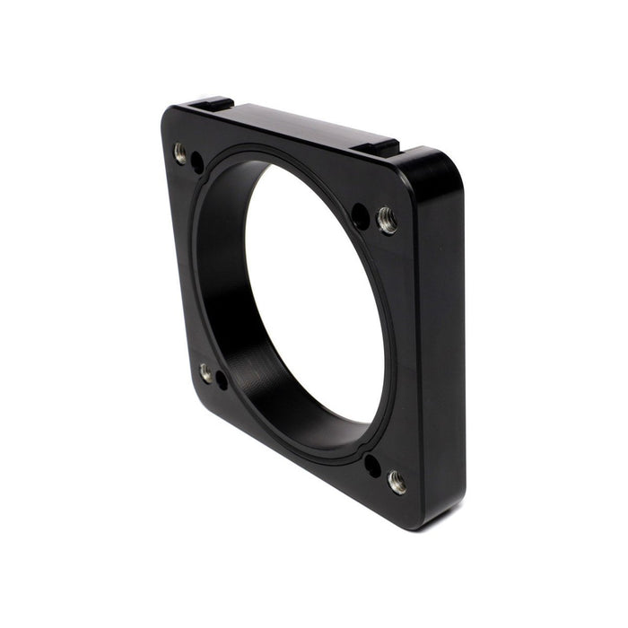 IAG Big Bore 76mm Throttle Body Adapter 2004–2021 STI / 2006–2007 WRX / 2004–2008 Forester XT w/ STI / Process West / Corsa Veloce Intake Manifolds - IAG-AFD-2021BK - Subimods.com