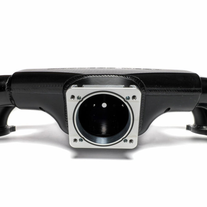 IAG Big Bore 76mm Throttle Body Adapter 2004–2021 STI / 2006–2007 WRX / 2004–2008 Forester XT w/ STI / Process West / Corsa Veloce Intake Manifolds - IAG-AFD-2021BK - Subimods.com