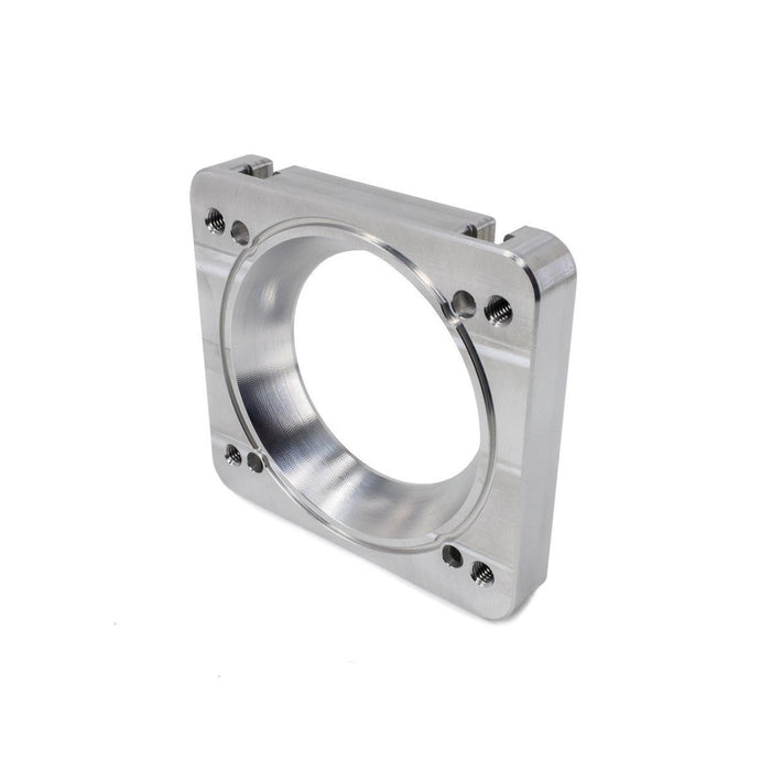 IAG Big Bore 76mm Throttle Body w/ Electronics & Adapter 2004–2021 STI / 2006–2007 WRX / 2004–2008 Forester XT w/ OEM STI / Cosworth / AMS Intake Manifolds - IAG-AFD-2027BK - Subimods.com