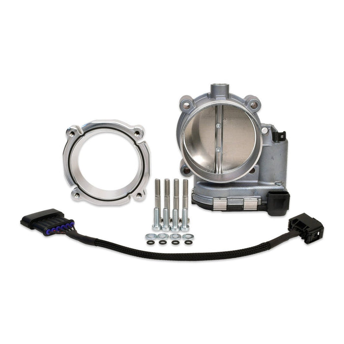 IAG Bosch 82mm Throttle Body & Adapter Package 2004–2021 STI / 2006–2007 WRX / 2004–2008 Forester XT w/ STI / Process West Intake Manifolds - IAG-AFD-2025BK - Subimods.com