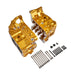 IAG / Crest CNC Billet Aluminum Case Halves 2006-2014 WRX / 2004-2021 STI / 2004-2013 Forester XT / 2005-2012 Legacy GT - IAG-ENG-CX25 - Subimods.com