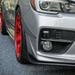IAG Front Splitter w/ Bent Endplate Winglets 2015 - 2021 WRX / 2015 - 2021 STI - IAG-BDY-5341MBK - Subimods.com