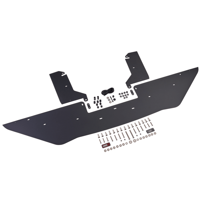 IAG Front Splitter w/ Straight Endplate Winglets 2015 - 2021 WRX / 2015 - 2021 STI - IAG-BDY-5344MBK - Subimods.com