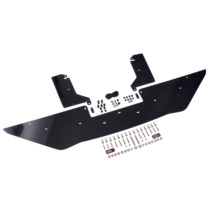 IAG Front Splitter w/ Straight Endplate Winglets 2015 - 2021 WRX / 2015 - 2021 STI - IAG-BDY-5344MBK - Subimods.com