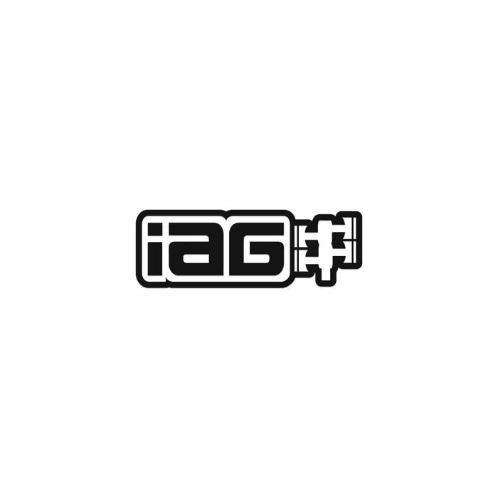 IAG Performance 6" Die Cut Sticker - IAG-AWS-1200GBK - Subimods.com