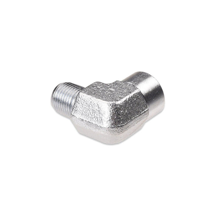 IAG Performance 90 Degree 1/8 inch NPT Male to Female Zinc Plated Fitting - IAG-AFD-2060 - Subimods.com