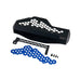 IAG Performance Alternator Cover Black w/ Blue Hexagon 2006 - 2014 WRX / 2004 - 2021 STI - IAG-ACC-5336BL - Subimods.com