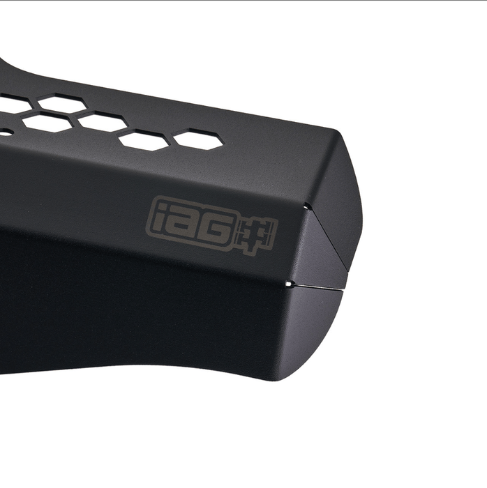 IAG Performance Alternator Cover Black w/ Pink Hexagon 2006 - 2014 WRX / 2004 - 2021 STI - IAG - ACC - 5336PK - Subimods.com