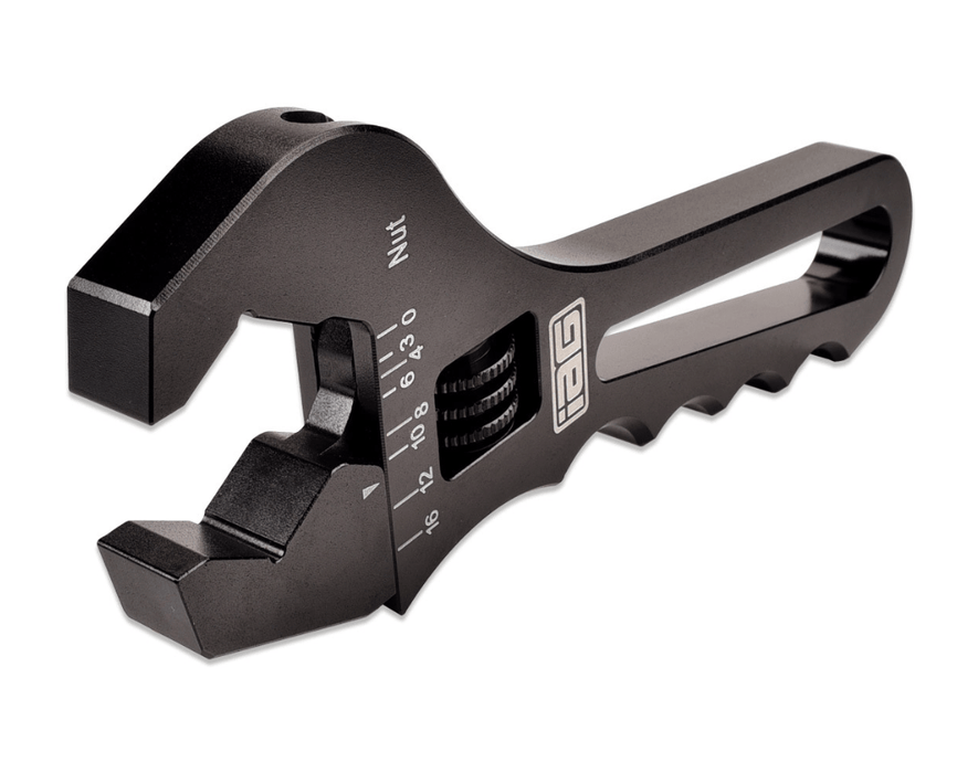 IAG Performance Aluminum Adjustable AN Wrench 3AN - 16AN Fittings - IAG - TLS - 0001BK - Subimods.com