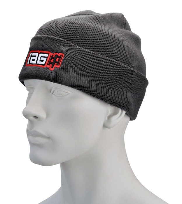 IAG Performance Boxer Logo Watch Cap Beanie Gray - IAG - APP - 2086GY - Subimods.com