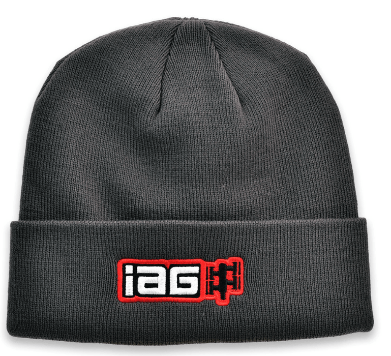 IAG Performance Boxer Logo Watch Cap Beanie Gray - IAG - APP - 2086GY - Subimods.com