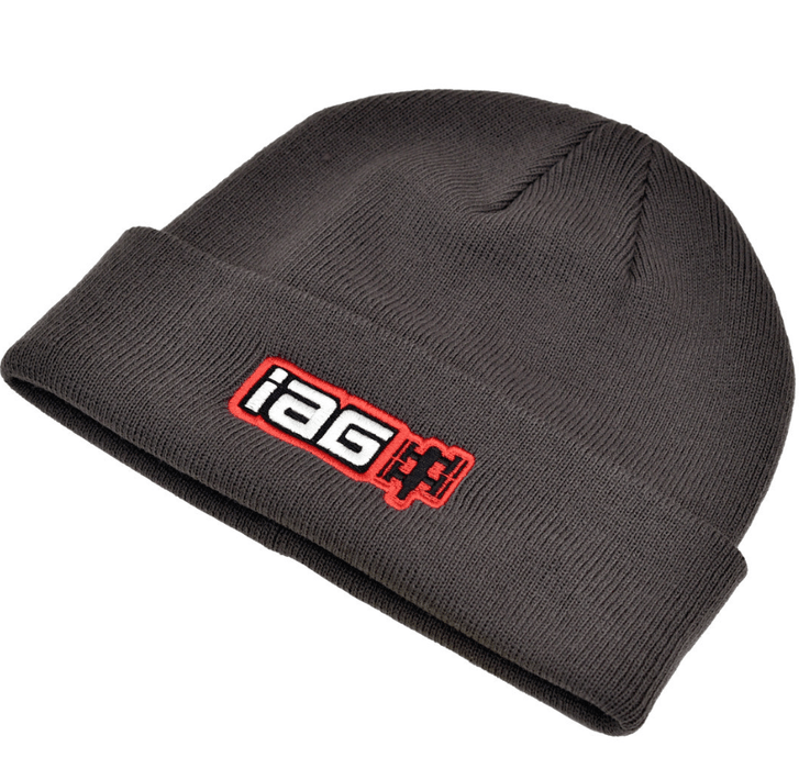 IAG Performance Boxer Logo Watch Cap Beanie Gray - IAG - APP - 2086GY - Subimods.com