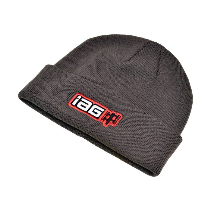 IAG Performance Boxer Logo Watch Cap Beanie Gray - IAG-APP-2086GY - Subimods.com
