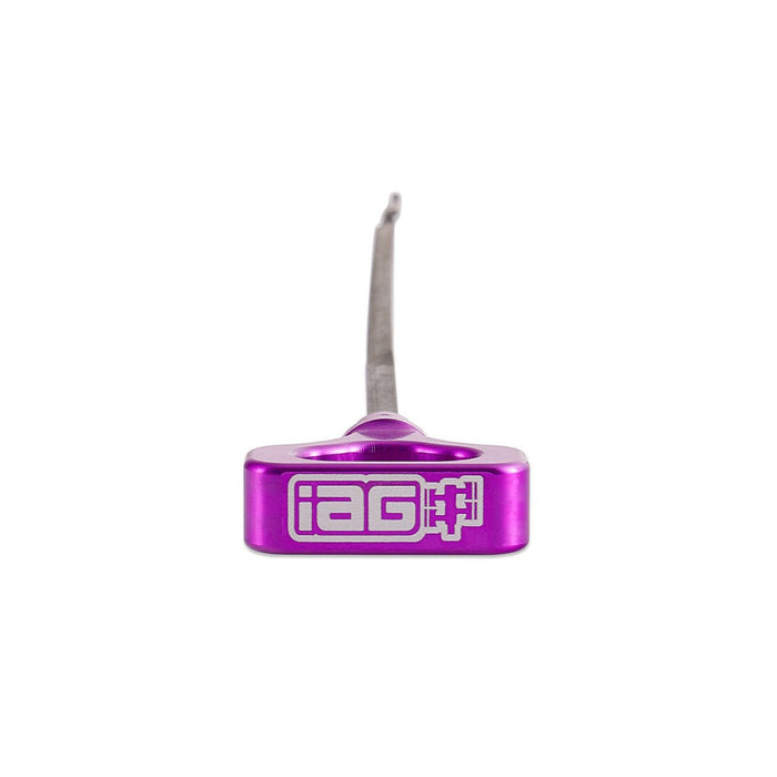 IAG Performance Dipstick w/ Billet Handle Purple 2004 - 2021 STI / 2006 - 2009 Legacy GT - IAG - ACC - 5022PR - Subimods.com