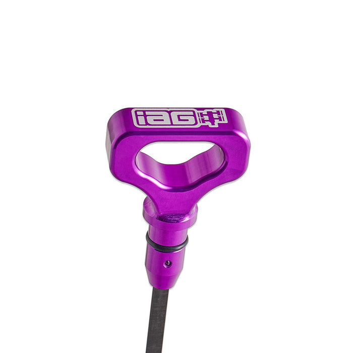 IAG Performance Dipstick w/ Billet Handle Purple 2015 - 2021 WRX / 2014 - 2018 Forester w/ 2.0L Engine - IAG - ACC - 5023PR - Subimods.com