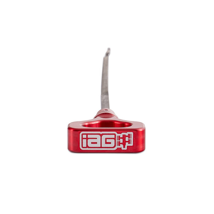 IAG Performance Dipstick w/ Billet Handle Red 2015 - 2021 WRX / 2014 - 2018 Forester w/ 2.0L Engine - IAG - ACC - 5023RD - Subimods.com