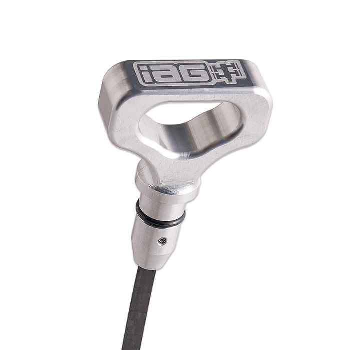 IAG Performance Dipstick w/ Billet Handle Silver 2015 - 2021 WRX / 2014 - 2018 Forester w/ 2.0L Engine - IAG - ACC - 5023SL - Subimods.com