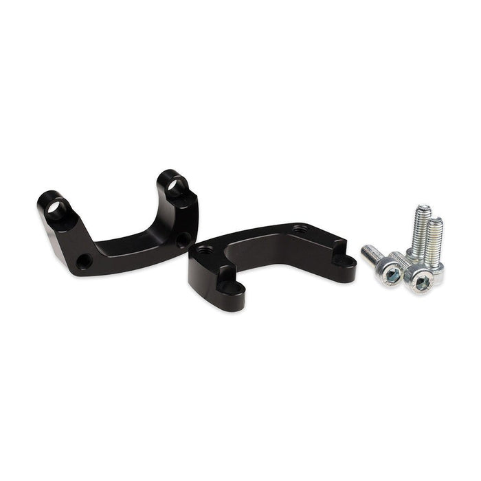 IAG Performance Fuel Rail Adapter Bracket Set For Use w/ JDM STI intake Manifold 2002 - 2005 WRX - IAG-AFD-2110BK - Subimods.com