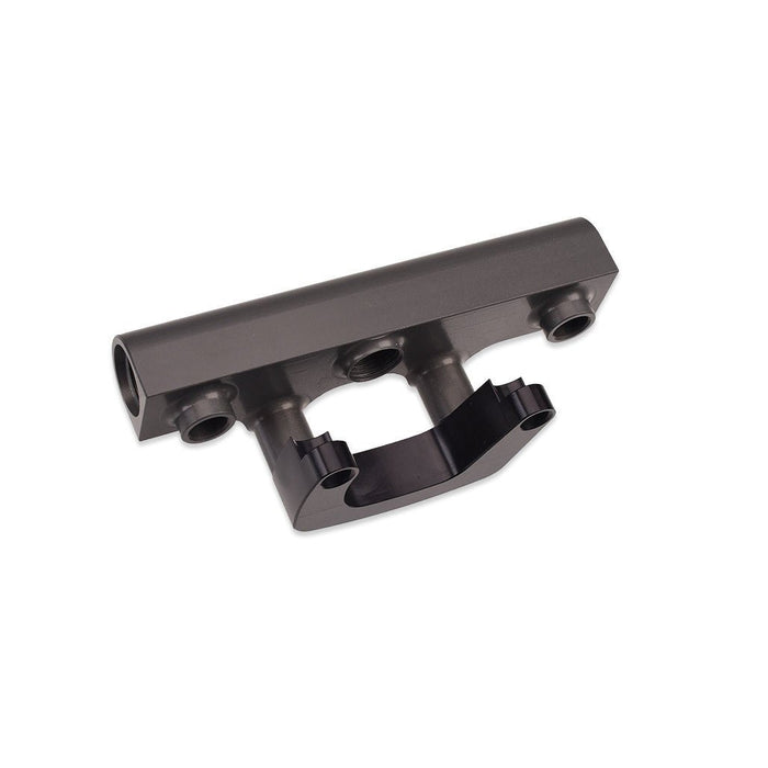 IAG Performance Fuel Rail Adapter Bracket Set For Use w/ JDM STI intake Manifold 2002 - 2005 WRX - IAG-AFD-2110BK - Subimods.com