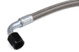 IAG Performance High Pressure Braided Power Steering Line For Use w/ Rotated Turbo 2002 - 2007 WRX / 2004 - 2007 STI - IAG-ENG-5901 - Subimods.com