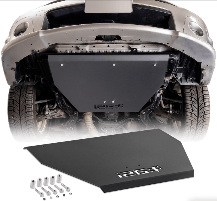 IAG Performance Rally X Skid Plate Black 2002 - 2007 Impreza WRX / 2004 - 2007 STI - IAG - BDY - 1100BK - Subimods.com