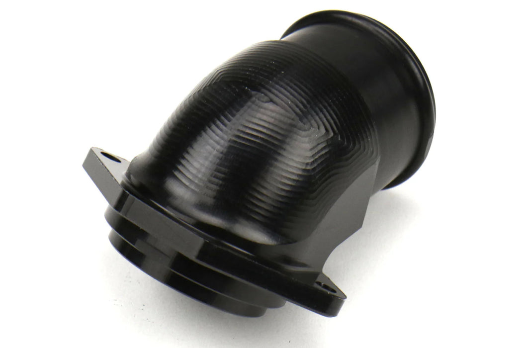 IAG Performance Replacement Blow Off Valve Elbow Black 2002 - 2007 WRX / 2004 - 2021 STI - IAG-ENG-5012BK - Subimods.com