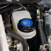 IAG Performance Revolve Brake Fluid Reservoir Cap Black w/ Blue Accent 2002 - 2024 WRX / 2004 - 2021 STI / 2013 - 2024 BRZ / 2005 - 2009 Legacy GT / 2004 - 2008 Forester XT - IAG - ACC - 5302BKBL - Subimods.com