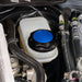 IAG Performance Revolve Brake Fluid Reservoir Cap Black w/ Blue Accent 2002 - 2024 WRX / 2004 - 2021 STI / 2013 - 2024 BRZ / 2005 - 2009 Legacy GT / 2004 - 2008 Forester XT - IAG - ACC - 5302BKBL - Subimods.com