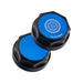 IAG Performance Revolve Clutch Fluid Reservoir Cap Black w/ Blue Accent 2013 - 2024 BRZ / 2022 - 2024 GR86 / 2013 - 2016 FRS / 2017 - 2020 GT86 - IAG - ACC - 5313BKBL - Subimods.com