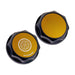 IAG Performance Revolve Clutch Fluid Reservoir Cap Black w/ Gold Accent 2002 - 2024 WRX / 2004 - 2021 STI / 2013 - 2024 BRZ / 2005 - 2009 Legacy GT / 2004 - 2008 Forester XT - IAG - ACC - 5303BKGD - Subimods.com