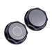 IAG Performance Revolve Clutch Fluid Reservoir Cap Black w/ Silver Accent 2002 - 2024 WRX / 2004 - 2021 STI / 2013 - 2024 BRZ / 2005 - 2009 Legacy GT / 2004 - 2008 Forester XT - IAG - ACC - 5303BKSL - Subimods.com