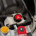 IAG Performance Revolve Coolant Reservoir Cap Black w/ Red Accent 2002 - 2024 WRX / 2004 - 2021 STI / 2013 - 2024 BRZ / 2005 - 2009 Legacy GT / 2004 - 2008 Forester XT - IAG - ACC - 5304BKRD - Subimods.com