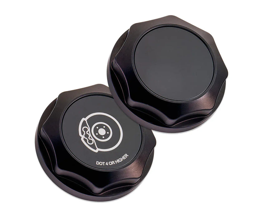IAG Performance Revolve Engine Bay Dress Up Cap Kit Black w/ Black Accent 2002 - 2007 WRX / 2004 - 2007 STI / 2004 - 2008 Forester XT - IAG - ACC - 5401BKBK - Subimods.com