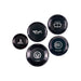 IAG Performance Revolve Engine Bay Dress Up Cap Kit Black w/ Black Accent 2015 - 2021 STI - IAG - ACC - 5404BKBK - Subimods.com