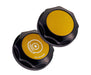 IAG Performance Revolve Engine Bay Dress Up Cap Kit Black w/ Gold Accent 2008 - 2014 WRX / 2008 - 2014 STI / 2005 - 2009 Legacy GT - IAG - ACC - 5402BKGD - Subimods.com