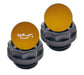 IAG Performance Revolve Engine Bay Dress Up Cap Kit Black w/ Gold Accent 2015 - 2021 WRX - IAG - ACC - 5403BKGD - Subimods.com