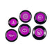 IAG Performance Revolve Engine Bay Dress Up Cap Kit Black w/ Purple Accent 2002 - 2007 WRX / 2004 - 2007 STI / 2004 - 2008 Forester XT - IAG - ACC - 5401BKPR - Subimods.com