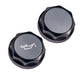 IAG Performance Revolve Engine Bay Dress Up Cap Kit Black w/ Silver Accent 2008 - 2014 WRX / 2008 - 2014 STI / 2005 - 2009 Legacy GT - IAG - ACC - 5402BKSL - Subimods.com