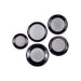 IAG Performance Revolve Engine Bay Dress Up Cap Kit Black w/ Silver Accent 2015 - 2021 STI - IAG - ACC - 5404BKSL - Subimods.com