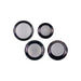 IAG Performance Revolve Engine Bay Dress Up Cap Kit Black w/ Silver Accent 2015 - 2021 WRX - IAG - ACC - 5403BKSL - Subimods.com