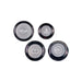 IAG Performance Revolve Engine Bay Dress Up Cap Kit Black w/ Silver Accent 2015 - 2021 WRX - IAG - ACC - 5403BKSL - Subimods.com