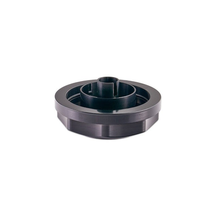 IAG Performance Revolve Power Steering Reservoir Cap Black w/ Blue Accent 02-07 WRX / 04-07 STI / 04-08 Forester XT - IAG-ACC-5306BKLK - Subimods.com