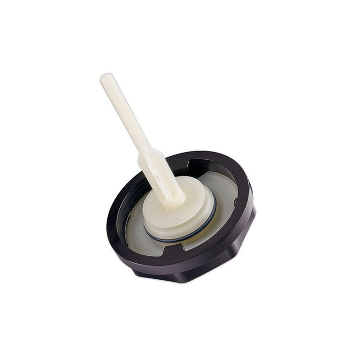 IAG Performance Revolve Power Steering Reservoir Cap Black w/ Gold Insert 08-14 WRX / 08-21 STI / 05-09 Legacy GT - IAG-ACC-5307BKGD - Subimods.com