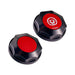 IAG Performance Revolve Power Steering Reservoir Cap Black w/ Red Accent 02-07 WRX / 04-07 STI / 04-08 Forester XT - IAG-ACC-5306BKRD - Subimods.com