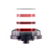 IAG Performance Revolve Power Steering Reservoir Cap Black w/ Silver Accent 02-07 WRX / 04-07 STI / 04-08 Forester XT - IAG-ACC-5306BKSL - Subimods.com